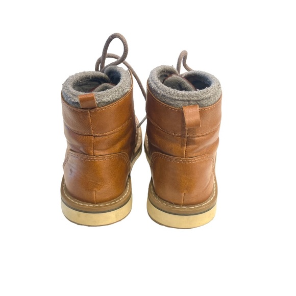 ‼️ SALE ‼️ Lace Tan Boots - Picture 2 of 5